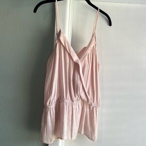 Chelsea28 pink silk tank